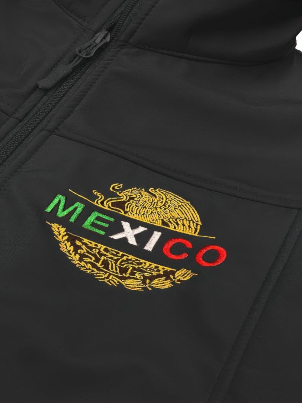 Mexico Embroidered Soft Shell Jacket - Picture 4 of 7